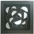 Framed Silver Discs Wall Art - Silver
