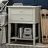 Franklyn Bedside Cabinet with 2 Drawers - White, Wood