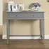Franklyn Laptop Desk with 2 Drawers - Grey, Wood