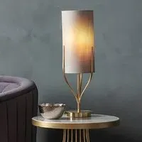 Fraser Table Lamp - Natural, Metal