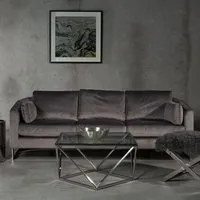 Freeda 3-Seater Sofa - Grey