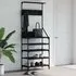 Fremont Clothes Rack with Shoe Storage - Black