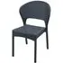 Fresno Rattan Garden Armchair - Dark Grey