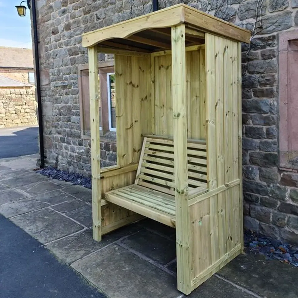 Fresta 2 Seater Garden Arbour - Natural, Wood product