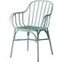 Frisco Garden Armchair - Light Blue, Metal