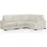 Frisco Left Hand Corner Sofa - Beige, Fabric