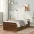 Frisco Single Bed with Drawers - Brown, Oak