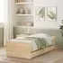 Frisco Single Bed with Drawers - Oak