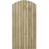 Fryeburg Arch Top Garden Gate - Sawn, Wood alternate view