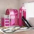 Funner Bunk Bed with Slide - Pink, White