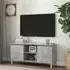 Gafna TV Stand with Storage - Concrete Effect, Engineered Wood