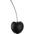 Gaily Large Cherry Sculpture - Black, Ceramic