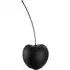 Gaily Medium Cherry Sculpture - Black, Ceramic