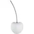 Gaily Medium Cherry Sculpture - White, Ceramic