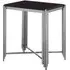 Gakyid Square Side Table - Black, Granite