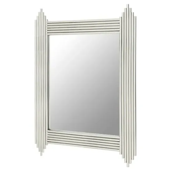 Gakyid Wall Mirror - Silver, Stainless Steel image