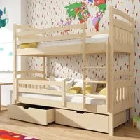 Galena Bunk Bed with Storage - Pine