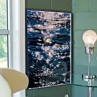 Galla Ocean Light Up Wall Art with LED - Multicolour