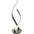 Galla Twisted Table Lamp - Satin Steel