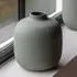Galva Small Spun Aluminium Vase - Olive