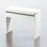 Garde Console Table with LED Lights - White