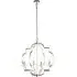Garland 4 Lights Ceiling Pendant Light - Polished Nickel, Glass