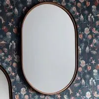 Garner Ellipse Wall Mirror - Bronze