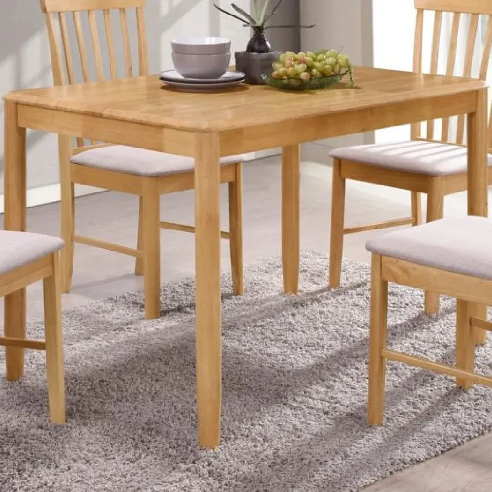 Garnet Rectangular Dining Table - Oak image