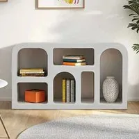 Gastonia Small Display Unit - White, MDF alternate view