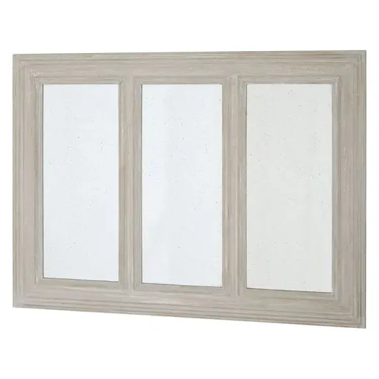 Gatoma Wall Mirror - Gold, Ash Wood