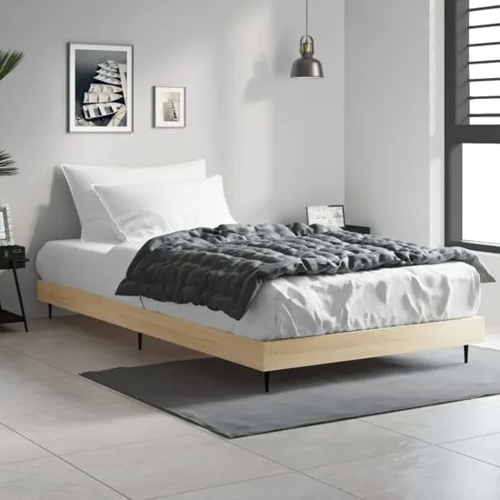Gemma Single Bed Frame - Sonoma Oak, Engineered Wood image