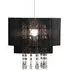 Gemosta Fabric Shade Pendant Light - Black