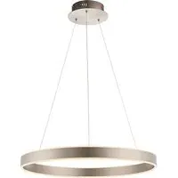 Gen LED Ring Pendant Light - Matt Nickel