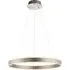 Gen LED Ring Pendant Light - Matt Nickel