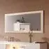 Geneva Large Mirror - White, MDF