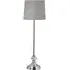 Genial Metal Table Lamp with Shade - Silver, Grey