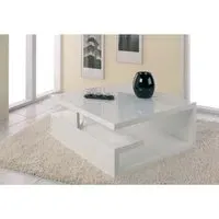 Geno High Gloss Coffee Table - White