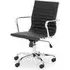 Gerry Office Chair - Black, Faux Leather