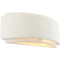 Gianna Wall Light - Matt White, Plaster alternate view