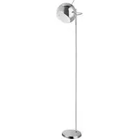 Gikona Ball Design Floor Lamp with Adjustable Shade - Chrome