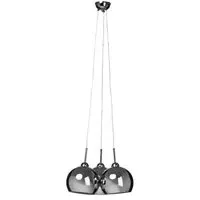 Gikona Triple Ball Design Pendant Light - Chrome