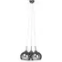 Gikona Triple Ball Design Pendant Light - Chrome