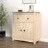 Giles Sideboard with 2 Doors 2 Drawers - Natural, Pine Wood