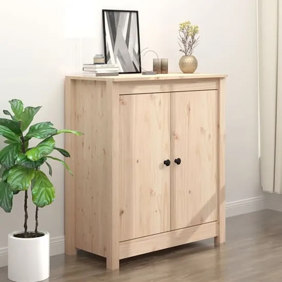 Giles Sideboard with 2 Doors - Natural, Pine Wood