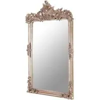 Gilpas Rectangular Wall Mirror - Antique Silver
