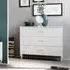 Gilroy 3 Drawer Chest - Serigraphy White