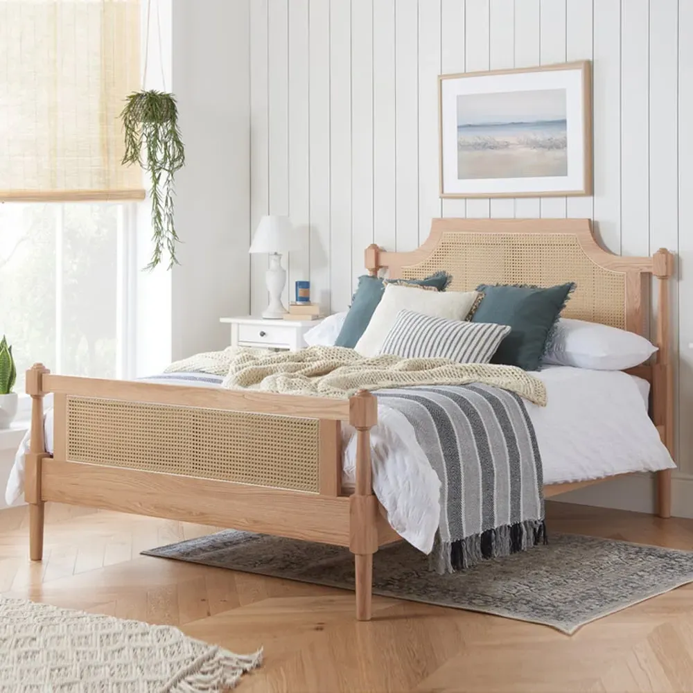 Gilroy King Size Bed Frame - Oak
