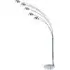 Giraffe 5 Light Floor Lamp - Chrome, Marble