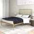 Giulio King Size Bed Frame - Gold, Metal