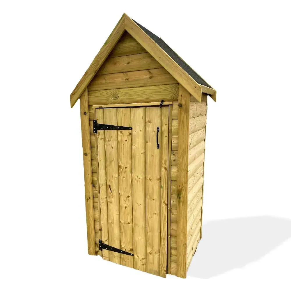 Glendive Wooden Garden Tool Shed - Natural product